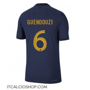 Francia Matteo Guendouzi #6 Prima Maglia Mondiali 2022 Manica Corta